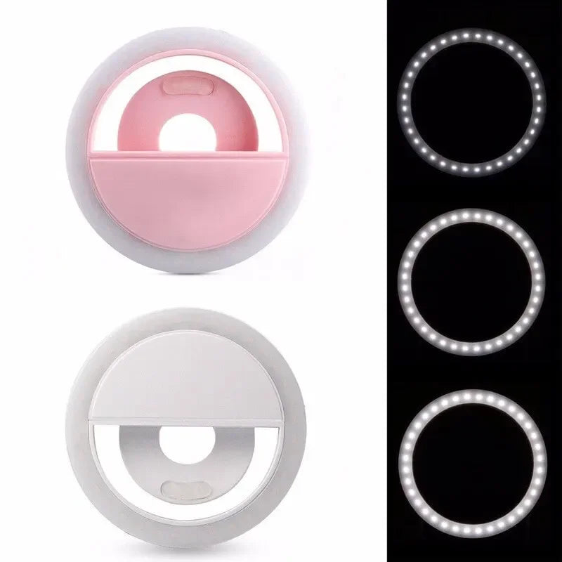 LED Selfie Light Ring w/ USB Charge