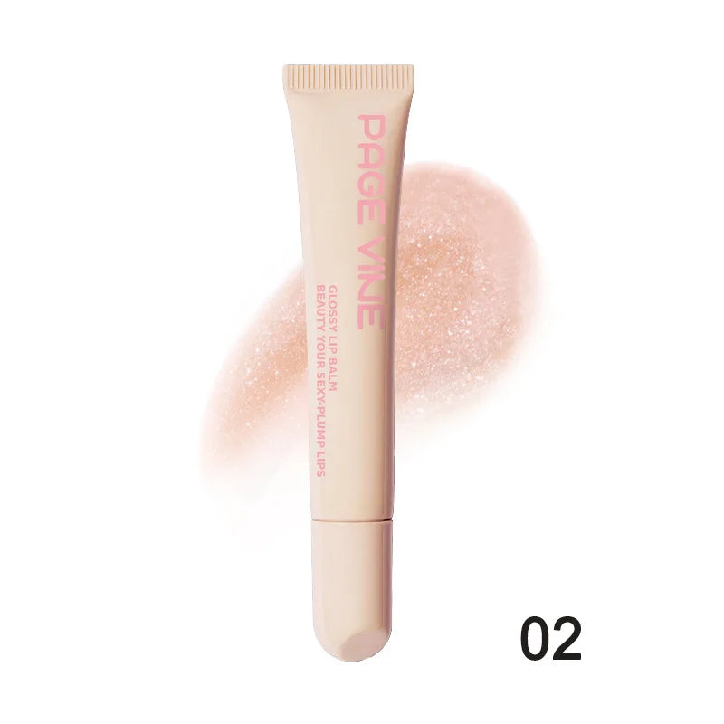 Mirror Shine Lip Gloss – Plumping, Moisturizing Nude Brown