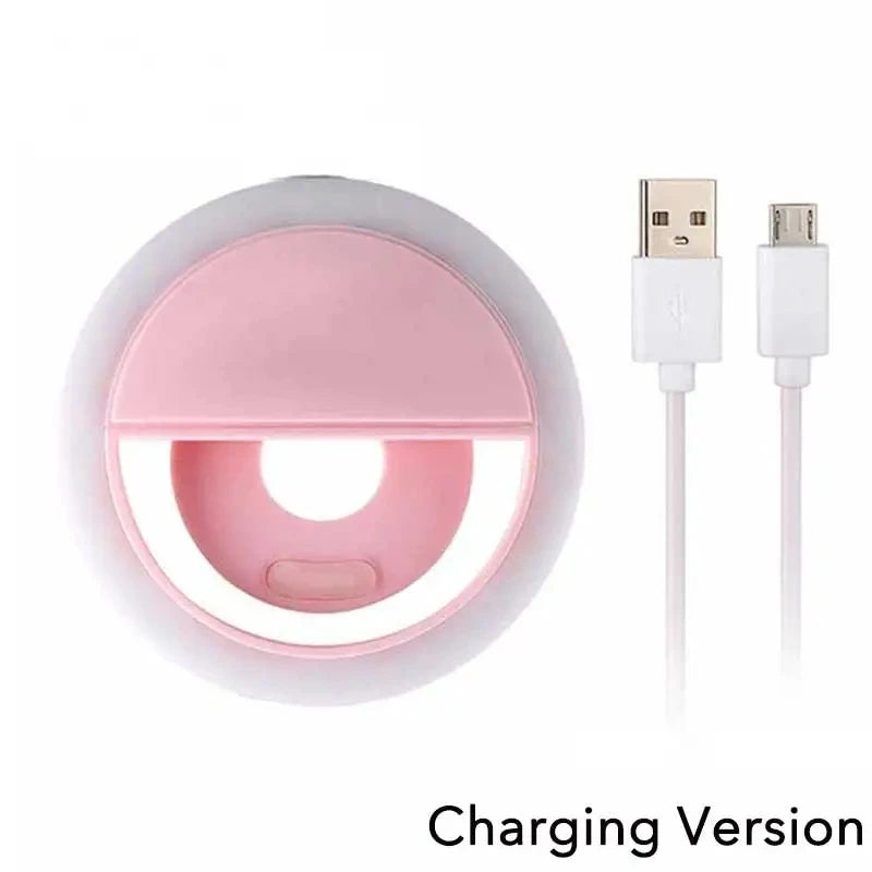 LED Selfie Light Ring w/ USB Charge