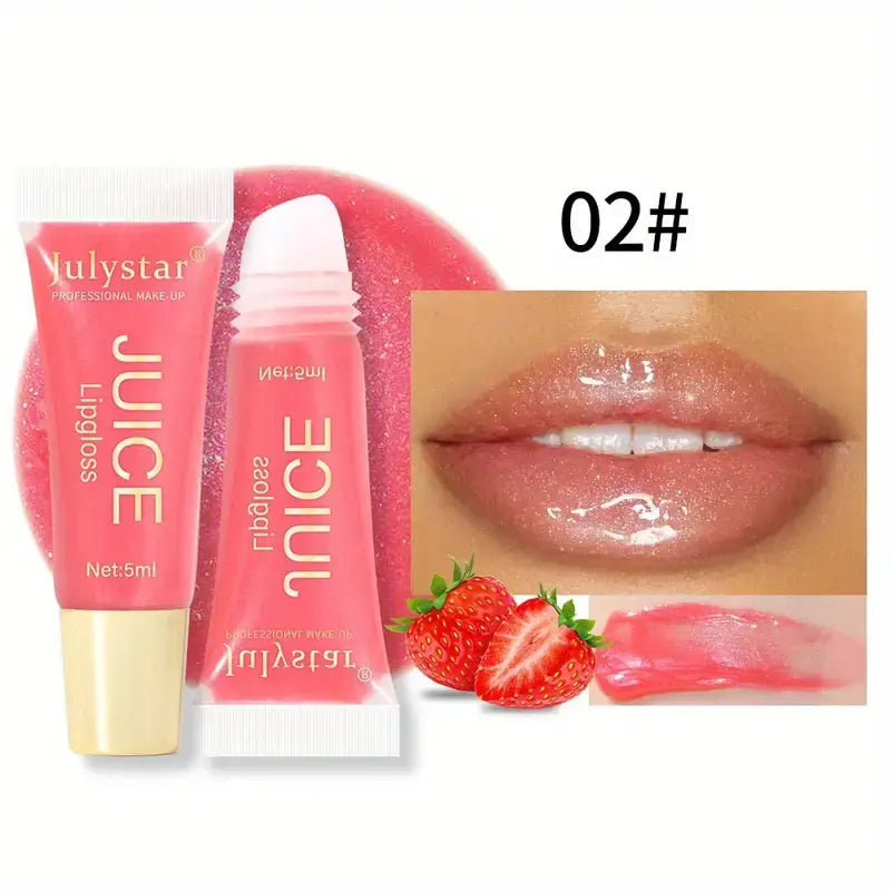 Crystal Jelly Lip Oil – Moisturizing, Glossy & Fruit-Scented