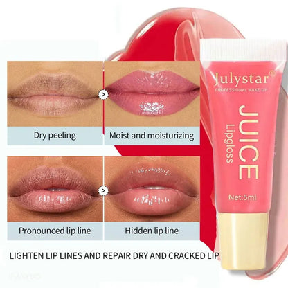 Crystal Jelly Lip Oil – Moisturizing, Glossy & Fruit-Scented
