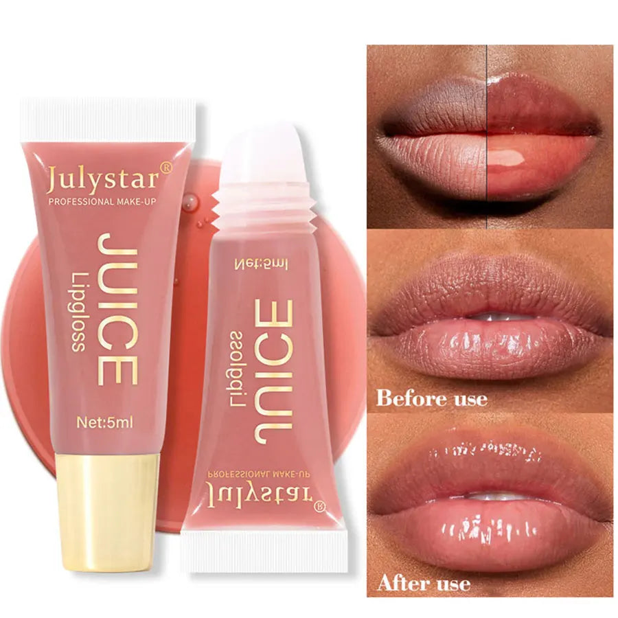 Crystal Jelly Lip Oil – Moisturizing, Glossy & Fruit-Scented