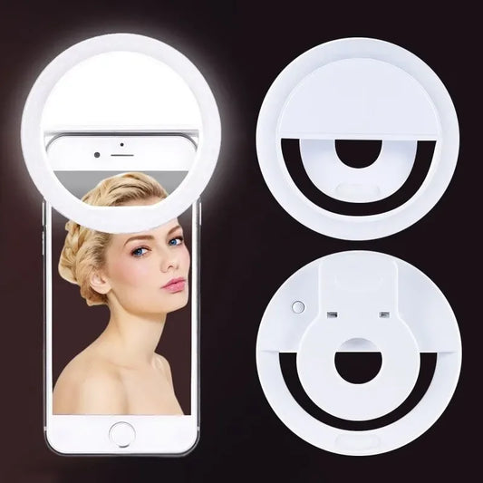LED Selfie Light Ring w/ USB Charge