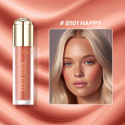 Beauty Glazed Liquid Blush – Long-Lasting & Waterproof